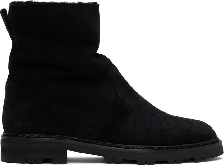 Manolo Blahnik Black Tomosa Boots