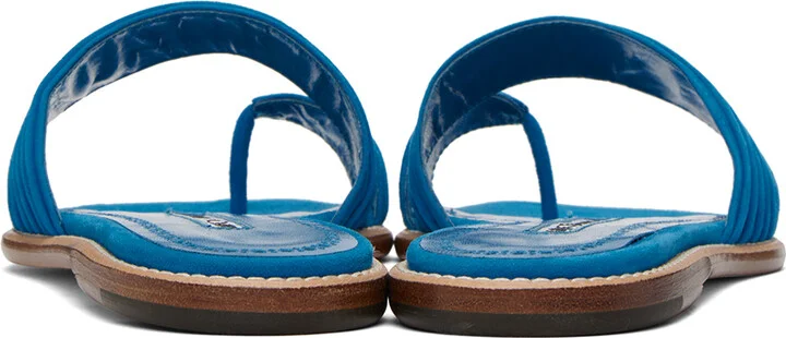 Manolo Blahnik Blue Tibo Sandals - Image 2