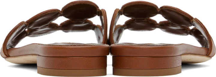 Manolo Blahnik Brown Haribalmuflat Sandals - Image 2