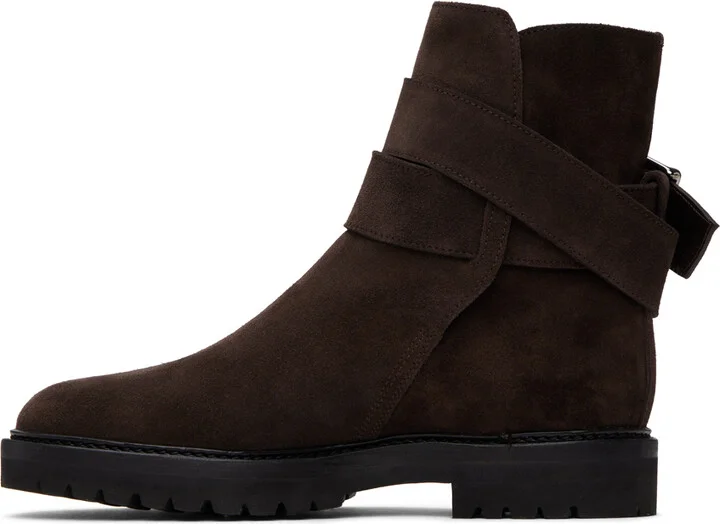 Manolo Blahnik Brown Hather Boots - Image 3