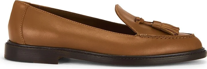 Manolo Blahnik Bucky Flat in Brown