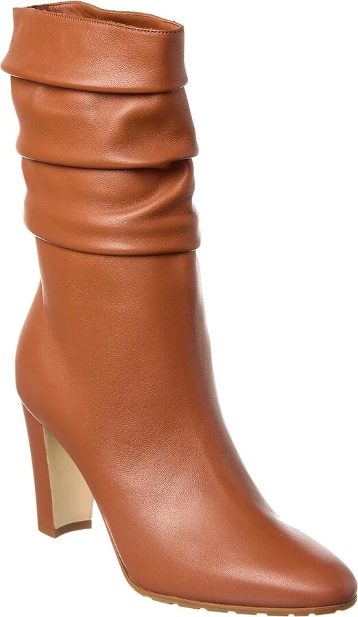 Manolo Blahnik Calasso 90 Leather Boot
