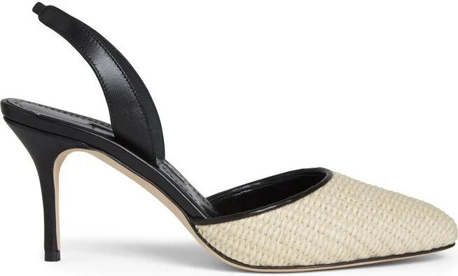 Manolo Blahnik Casam Fabio Interwovened Pumps