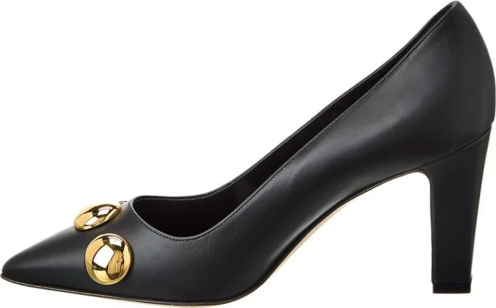 Manolo Blahnik Chappa 90 Leather Pump - Image 2