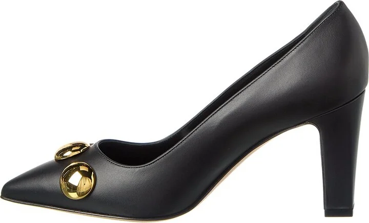 Manolo Blahnik Chappa 90 Leather Pump - Image 2