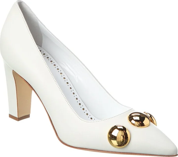 Manolo Blahnik Chappa 90 Leather Pump
