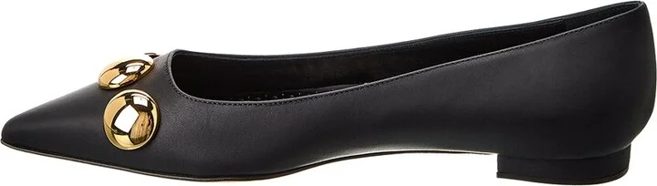 Manolo Blahnik Chappa Leather Flat - Image 2