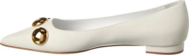 Manolo Blahnik Chappa Leather Flat - Image 2