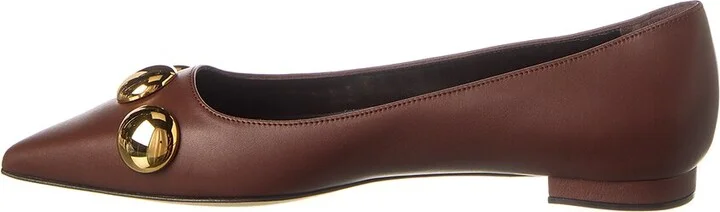 Manolo Blahnik Chappa Leather Flat - Image 2