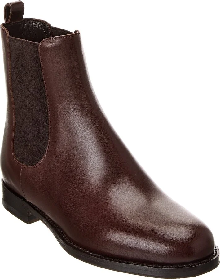 Manolo Blahnik Chelsa 25 Leather Boot