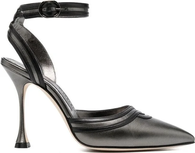 Manolo Blahnik Chonga Heeled Pumps