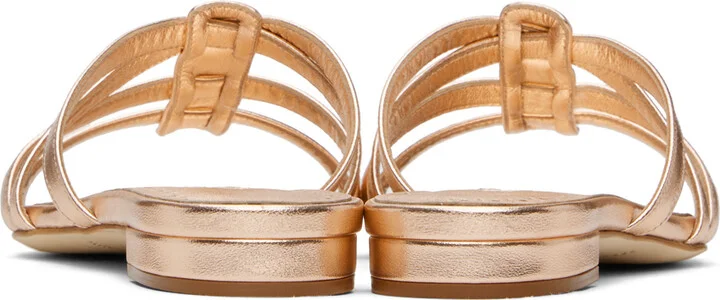 Manolo Blahnik Copper Riran Sandals - Image 2