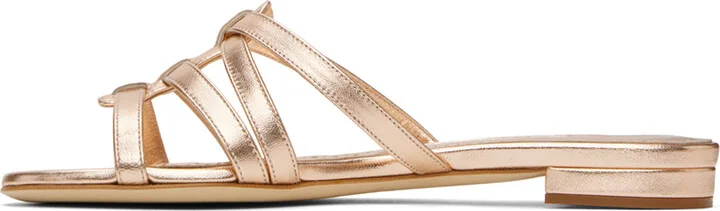 Manolo Blahnik Copper Riran Sandals - Image 3