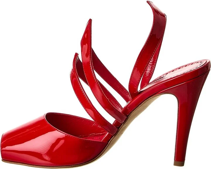 Manolo Blahnik Develi 105 Patent Slingback Sandal - Image 2