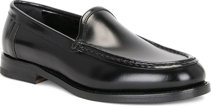 Manolo Blahnik Dineguardo Leather Loafer in Black - Image 2