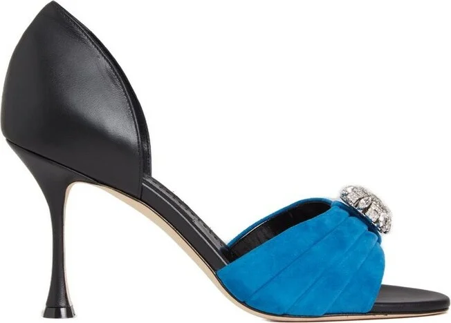 Manolo Blahnik Embellished Sandals