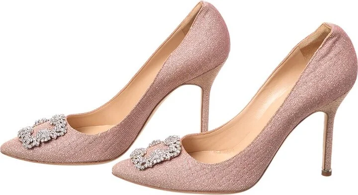 Manolo Blahnik Hangisi 105 Pump (Authentic Pre-Loved) - Image 2