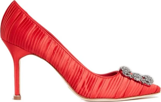 Manolo Blahnik Hangisi Slingback Pumps