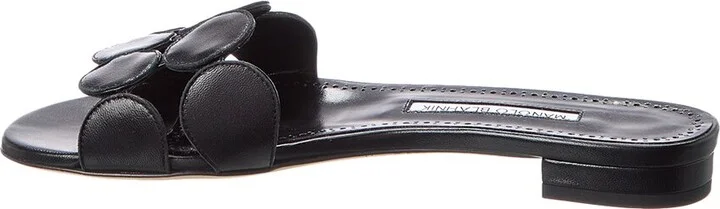 Manolo Blahnik Haribalamu Leather Sandal - Image 2