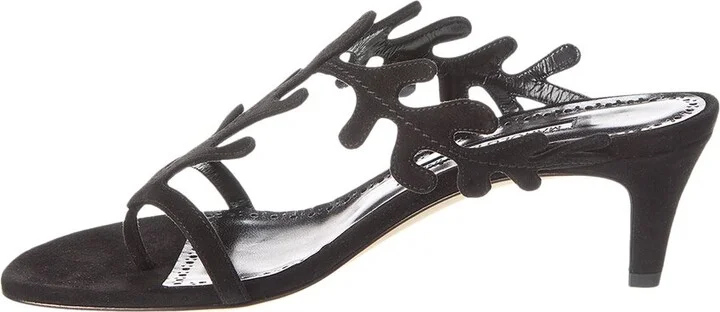 Manolo Blahnik Hidrag 50 Suede Mule - Image 2
