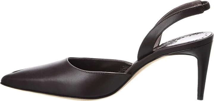 Manolo Blahnik Homerasli 70 Leather Slingback Pump - Image 2