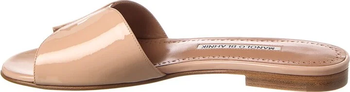 Manolo Blahnik Houramu Patent Sandal - Image 2
