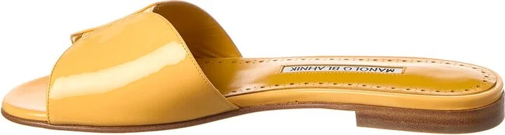 Manolo Blahnik Houramu Patent Sandal - Image 2