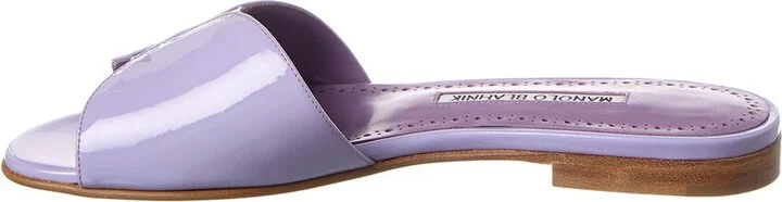 Manolo Blahnik Houramu Patent Sandal - Image 2