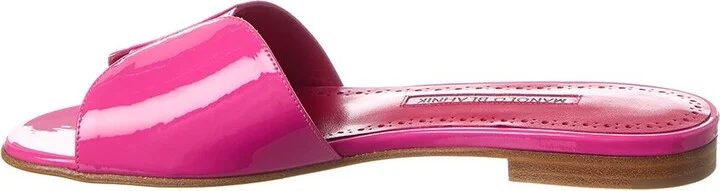 Manolo Blahnik Houramu Patent Sandal - Image 2
