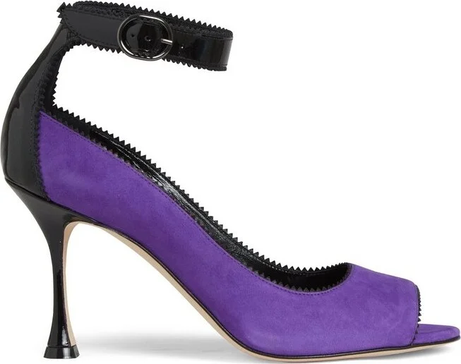Manolo Blahnik Kadirasa Ankle Strap Sandals