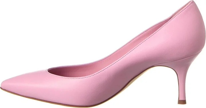 Manolo Blahnik Kietta 70 Leather Pump - Image 2