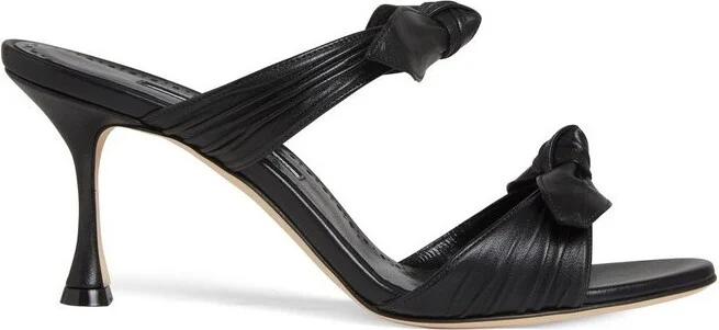 Manolo Blahnik Lollo Bow-Detailed Sandals