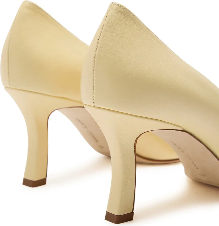 Manolo Blahnik Lyel 40 Leather Pumps - Image 4
