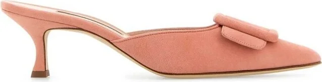 Manolo Blahnik Maysale Buckle Pumps