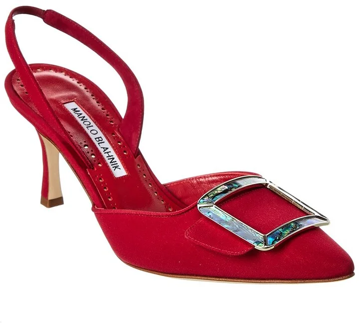 Manolo Blahnik Maysli 70 Slingback Pump