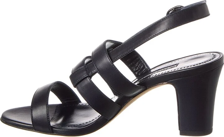 Manolo Blahnik Memaarhi 70 Leather Sandal - Image 2
