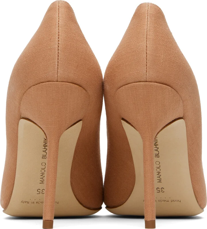 Manolo Blahnik Pink BB Heels - Image 2