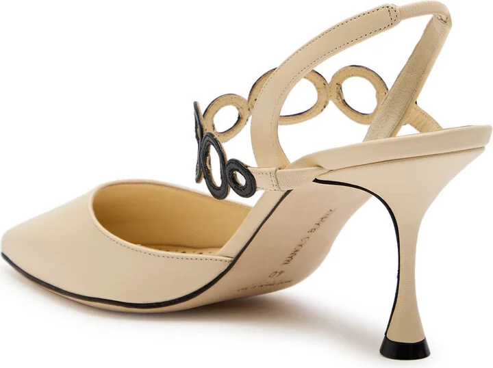 Manolo Blahnik Sidi 70 Leather Sandals - Image 2