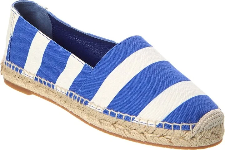 Manolo Blahnik Sombrille Canvas Espadrille
