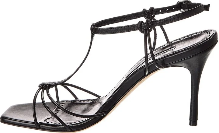 Manolo Blahnik Tabarekhi 90 Leather Sandal - Image 2