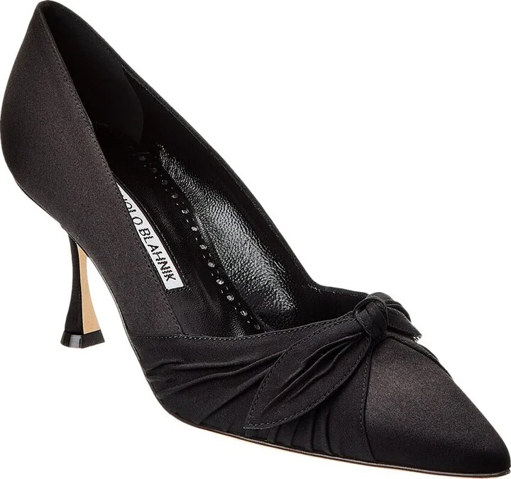 Manolo Blahnik Terka 70 Satin Pump