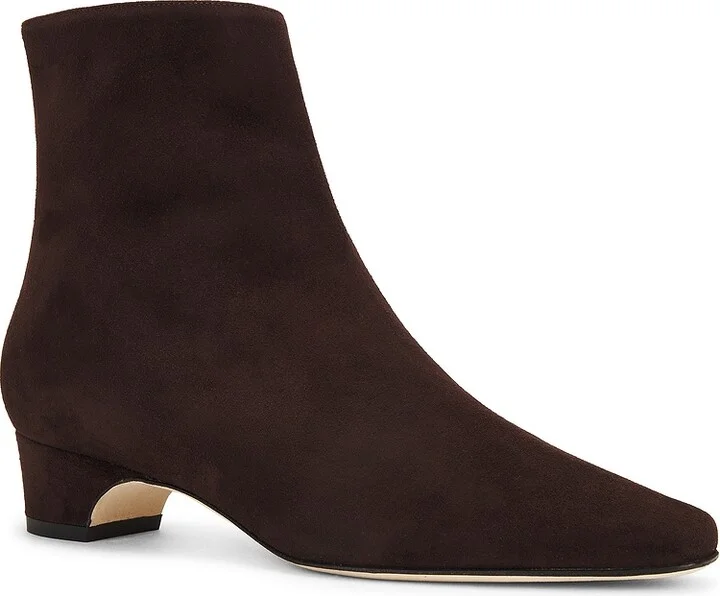 Manolo Blahnik Tolarc Suede Boot in Brown - Image 2
