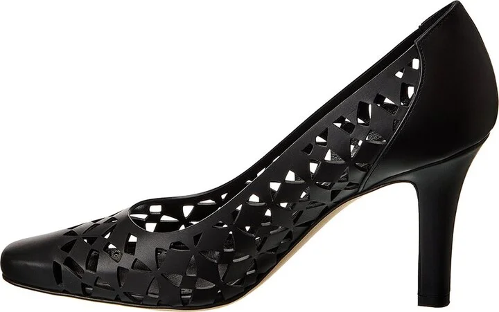 Manolo Blahnik Tolvina 90 Leather Pump - Image 2