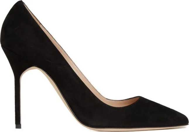 Manolo Blahnik Tora Pointed Toe Stiletto Pumps