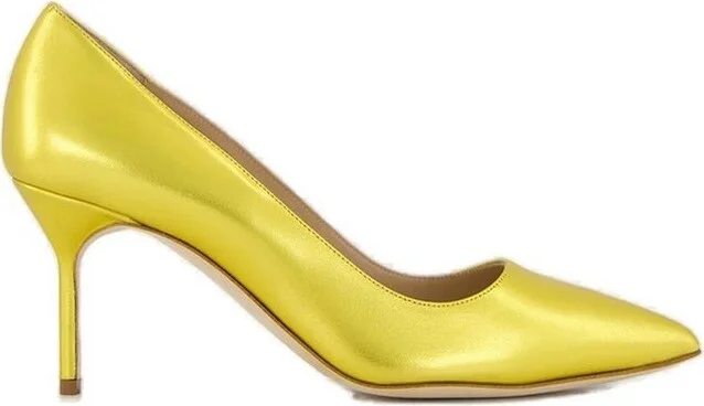 Manolo Blahnik Tora Slip-On Pumps