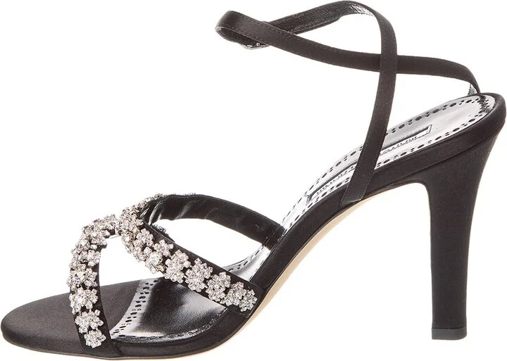 Manolo Blahnik Vedada 105 Satin Sandal - Image 2