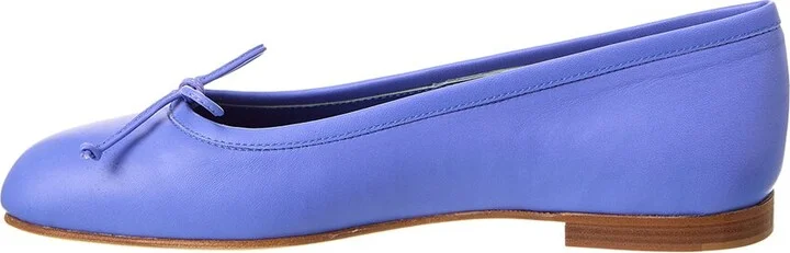 Manolo Blahnik Veralii Leather Flat - Image 2