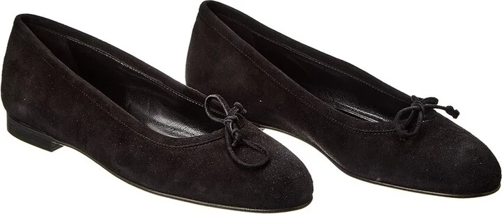 Manolo Blahnik Veralli Suede Flat (Authentic Pre-Loved)