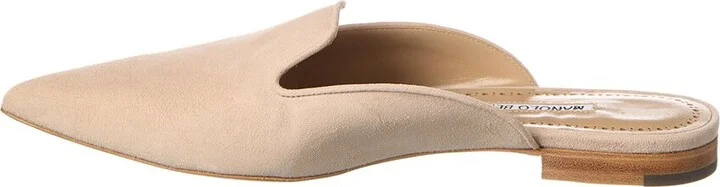 Manolo Blahnik Wilfa Suede Mule - Image 2