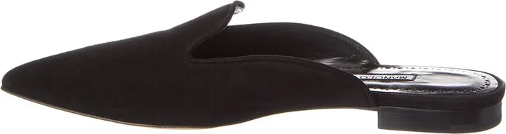 Manolo Blahnik Wilfa Suede Mule - Image 2